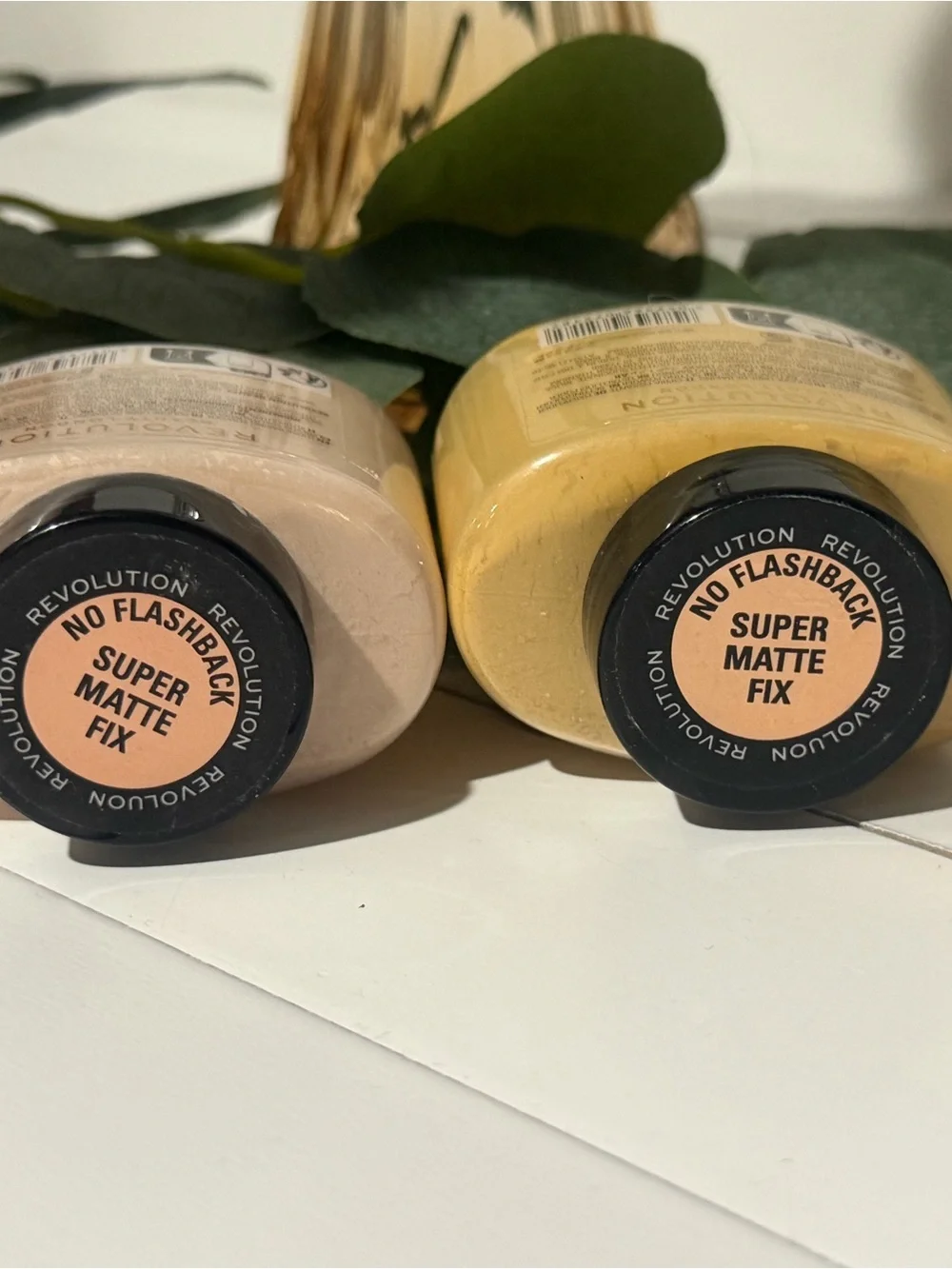 Revolution Baking Powders Duo in Peach and Banana Deep